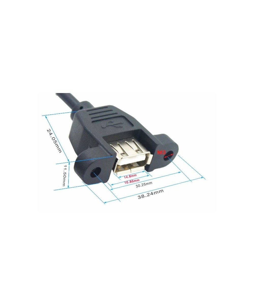 Extension USB Hembra - Macho 1 - 5M