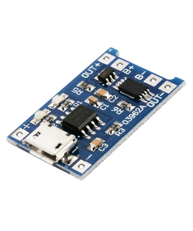 Cargador de Bateria BMS Micro USB TP4056 1A