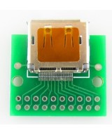 Puerto Display Port 20 pines en PCB