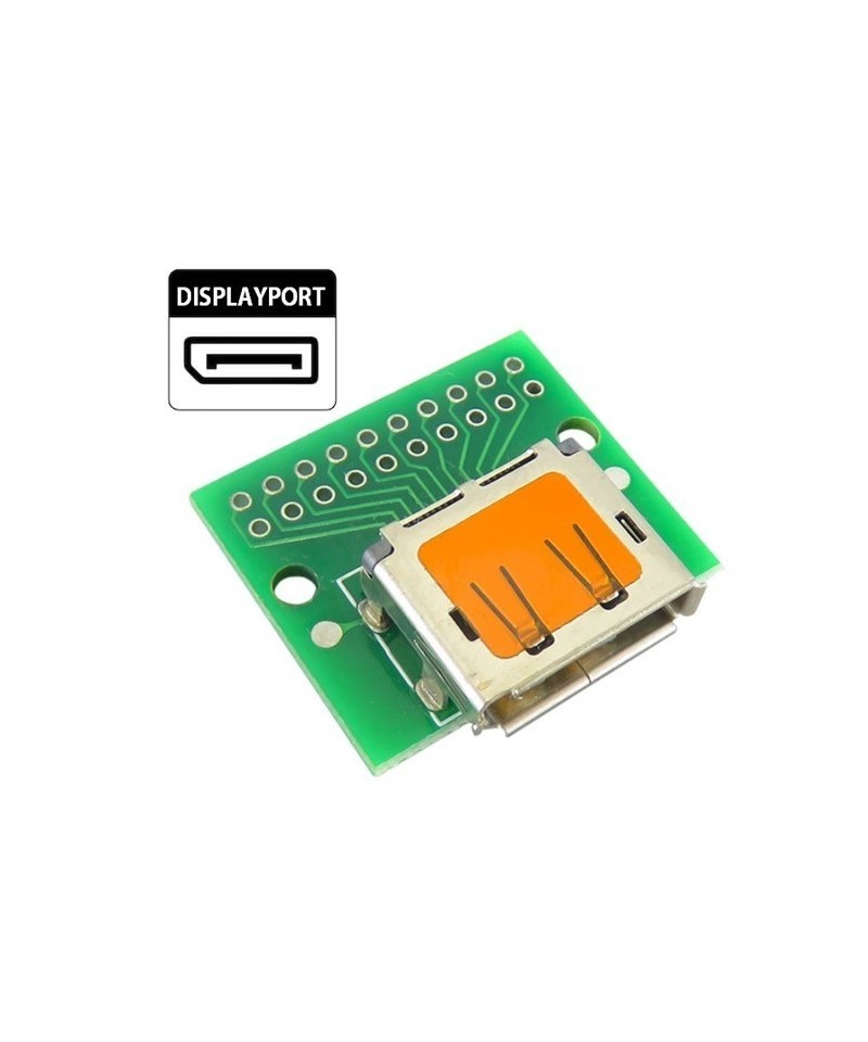 Puerto Display Port 20 pines en PCB
