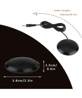 Micrófono de Conferencias para Computadora 3.5mm