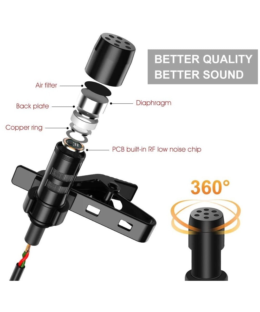 Mini Micrófono Lavalier para Celular Tipo USB-C