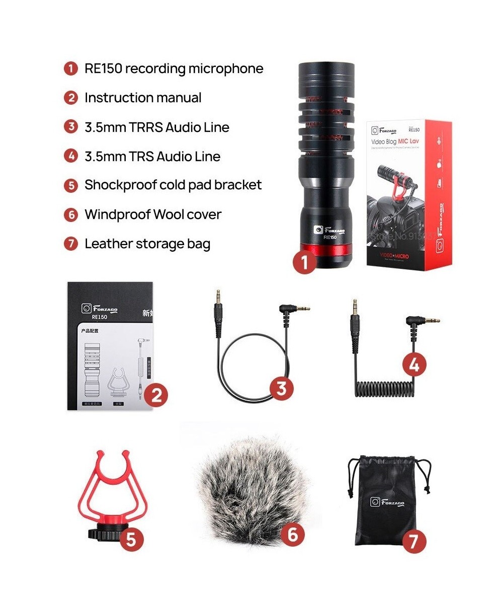 Micrófono para Cámara ANJIESI RE150