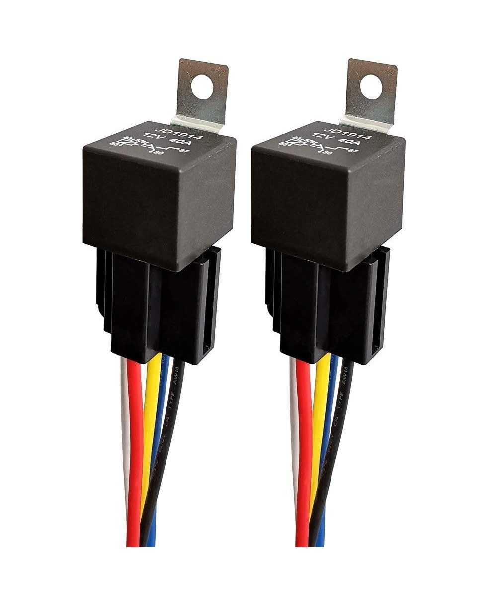 Relé 12V 40A con Zocalo 5 pines