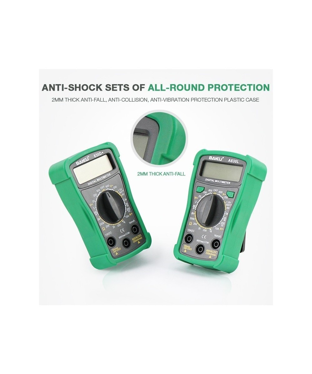 Multimetro Digital BAKU BK-830D+
