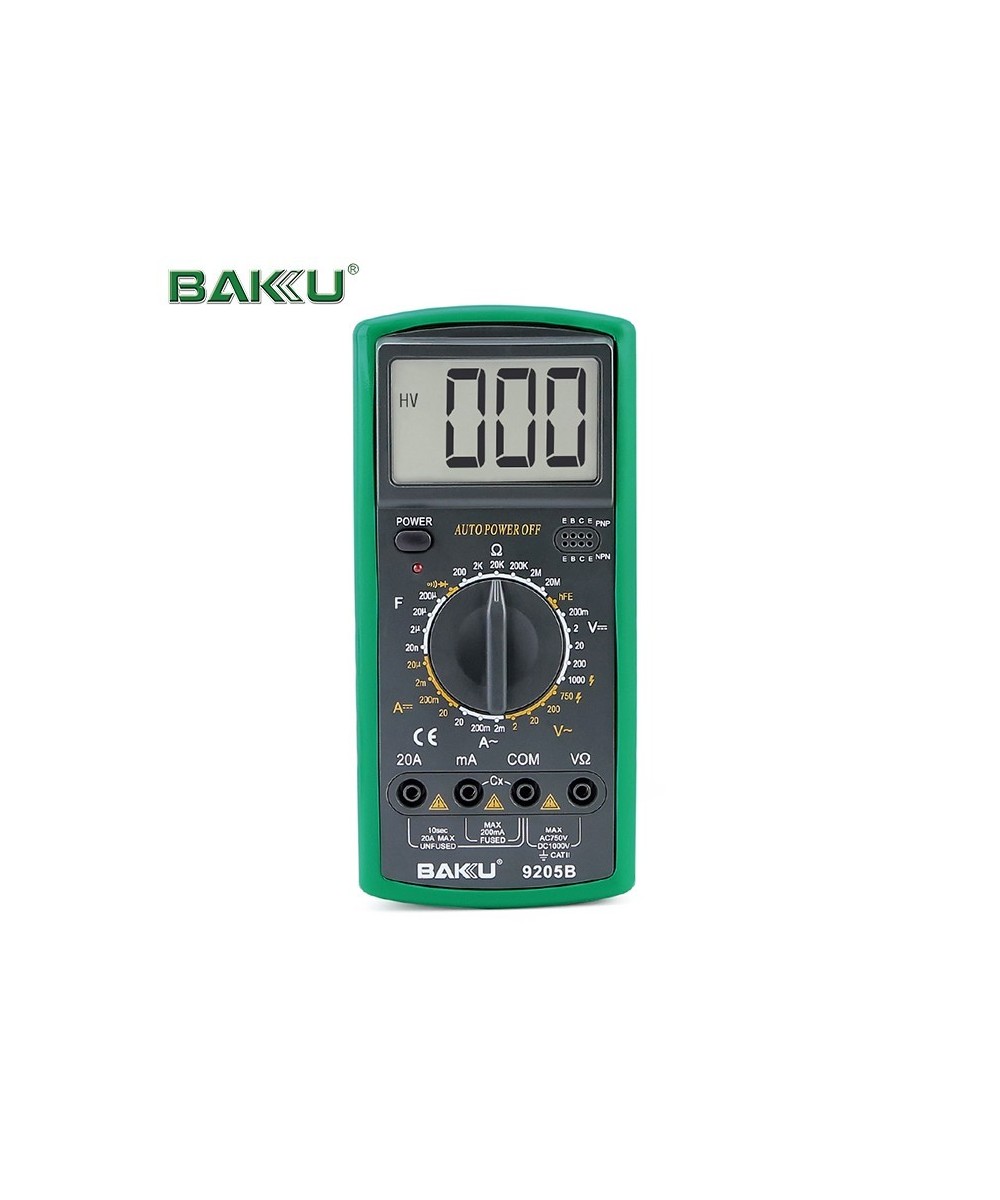 Multimetro Digital BAKU BK-9205B