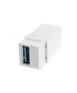 Acoplador USB Hembra-Hembra