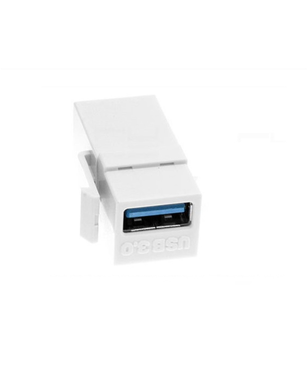 Acoplador USB Hembra-Hembra