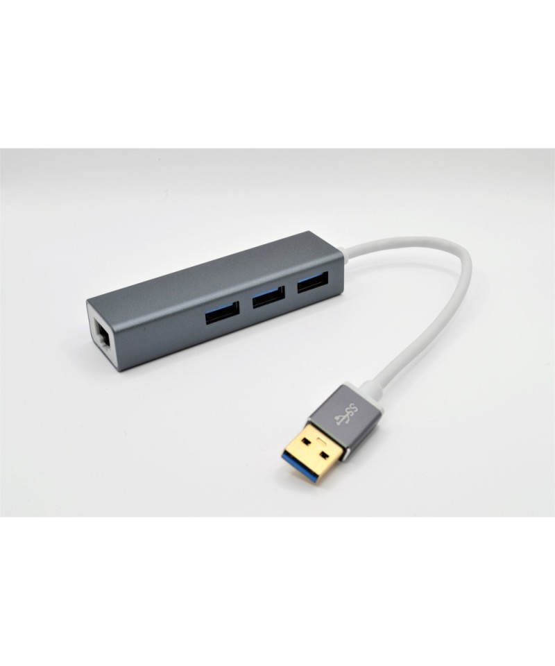 Adaptador de RED y HUB USB 3.0 a RJ45 10/100/1000M