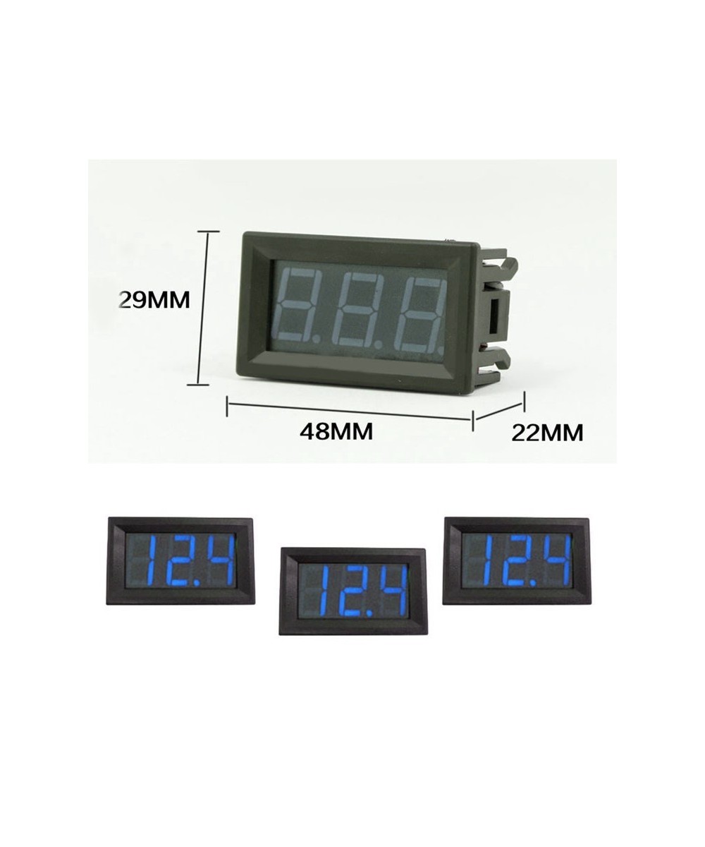 Monitor de Voltaje DC 4.5V a 30V