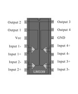 Amplificador Operacional LM339 SMD (SOP-14)