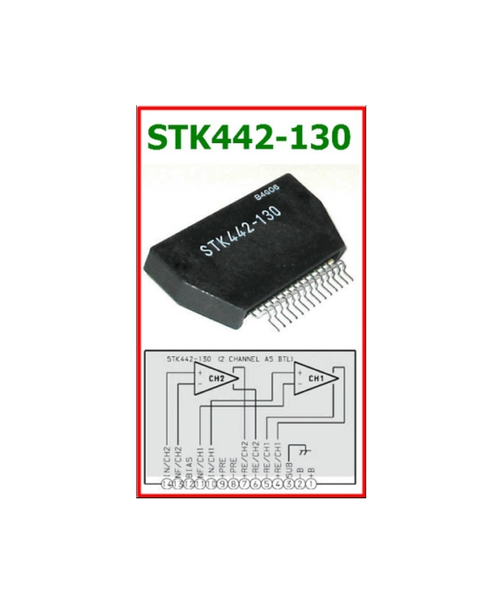 Amplificador de Audio STK442-130