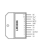 Amplificador de Potencia de Audio LM3886TF 68W (TO-220)