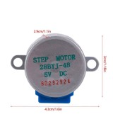 Motor paso a paso 5V DC con controlador