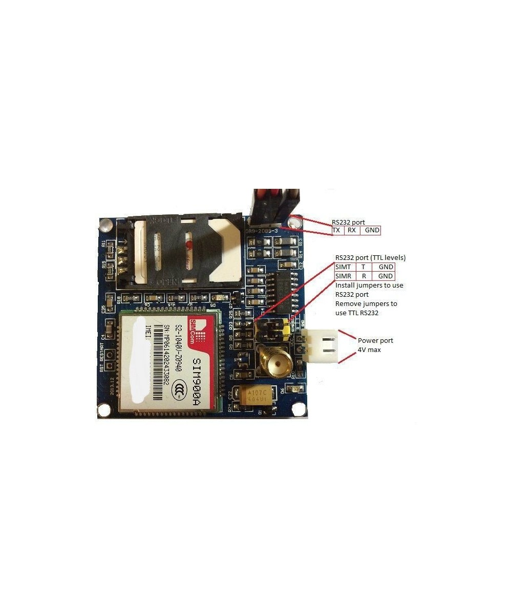 Modulo GSM / GPRS SIM900A