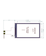 Pantalla LCD 3.5" TFT 320x480 JLT35010B-V1