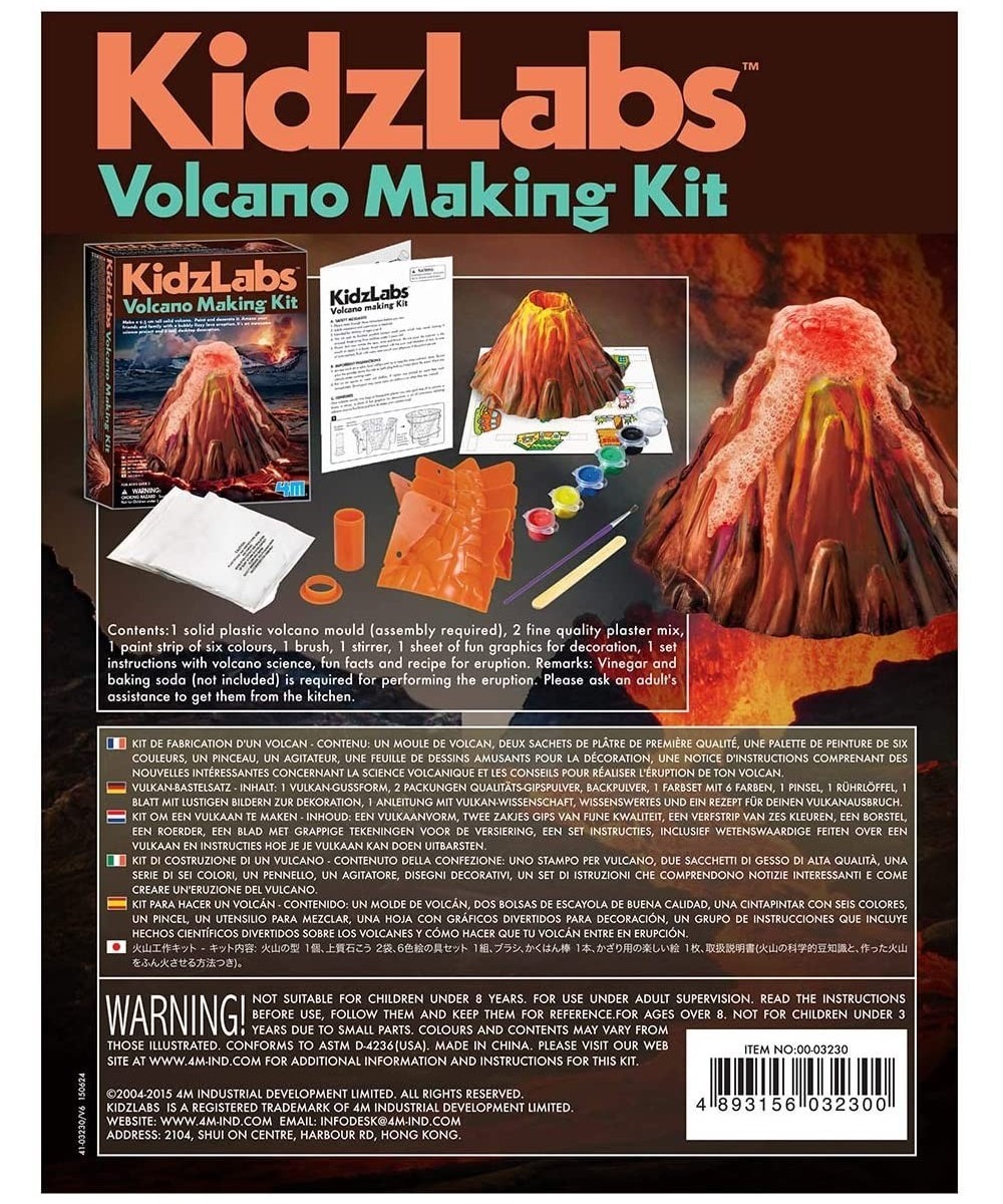 KidzLabs Volcán Laboratorio Geología-Química (DIY)