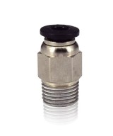 Conector guia para filamento impresora 3D V6 Roscado M10 diametro M4