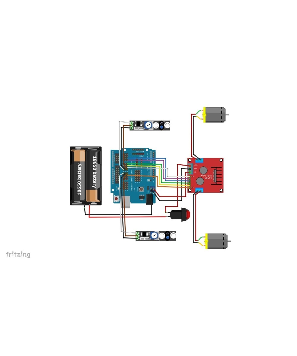 Carrito Seguidor de Linea (DIY Kit)