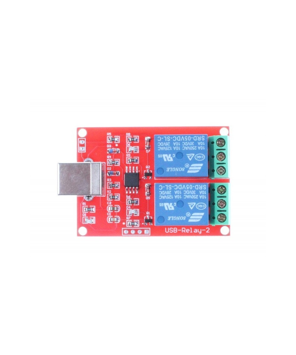 Modulo Rele USB 5V 10A 2 - 8 Canales