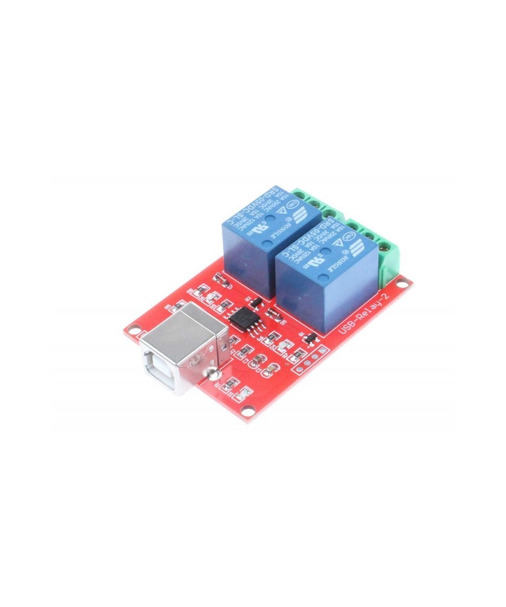 Modulo Rele USB 5V 10A 2 - 8 Canales