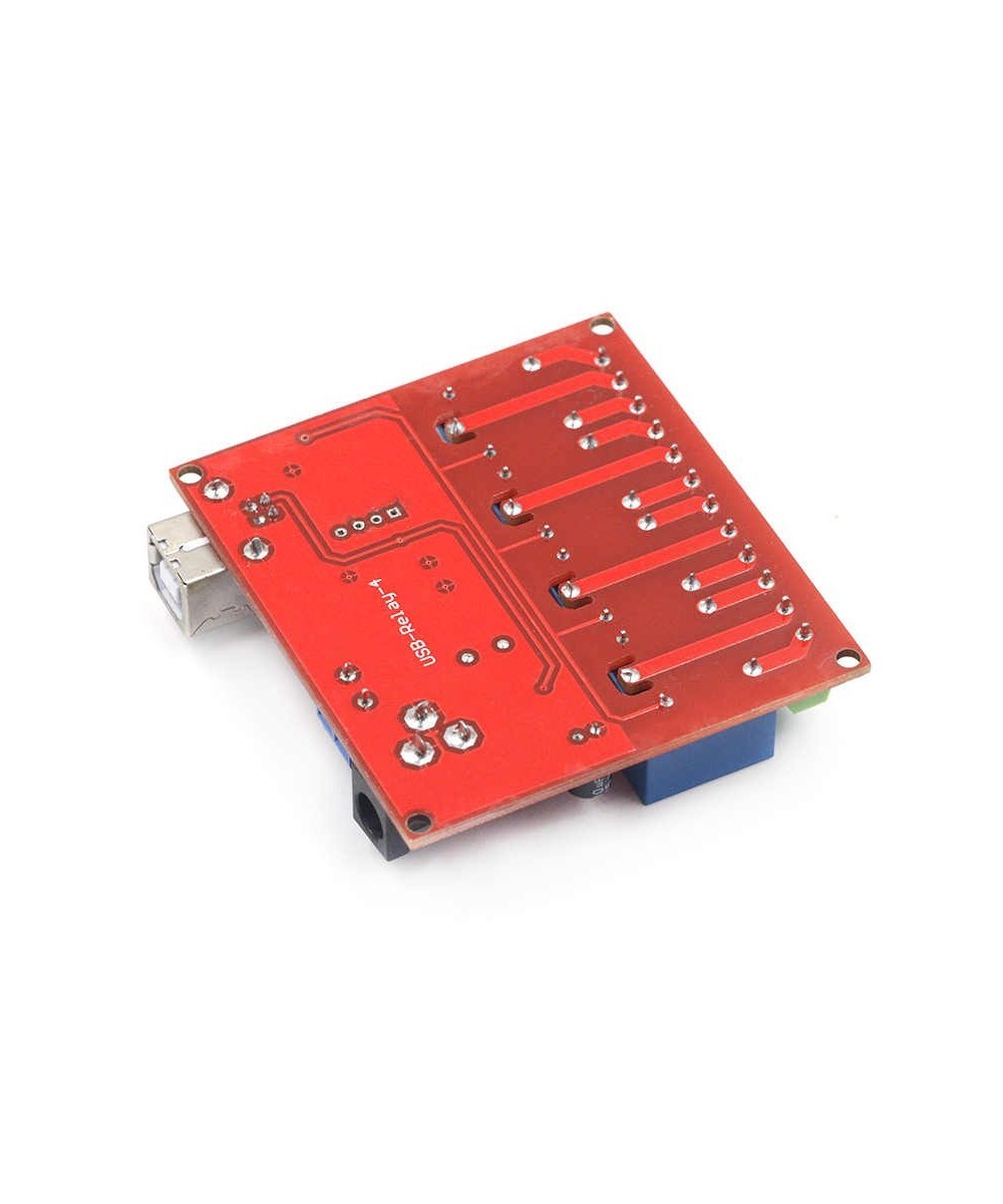 Modulo Rele USB 24V 10A 4 Canales