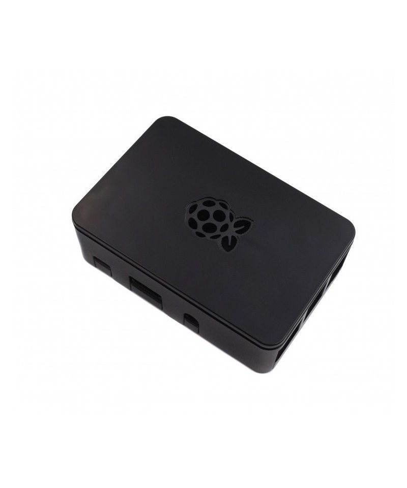 Contenedor Plastico Negro para Raspberry Pi3 / Pi4
