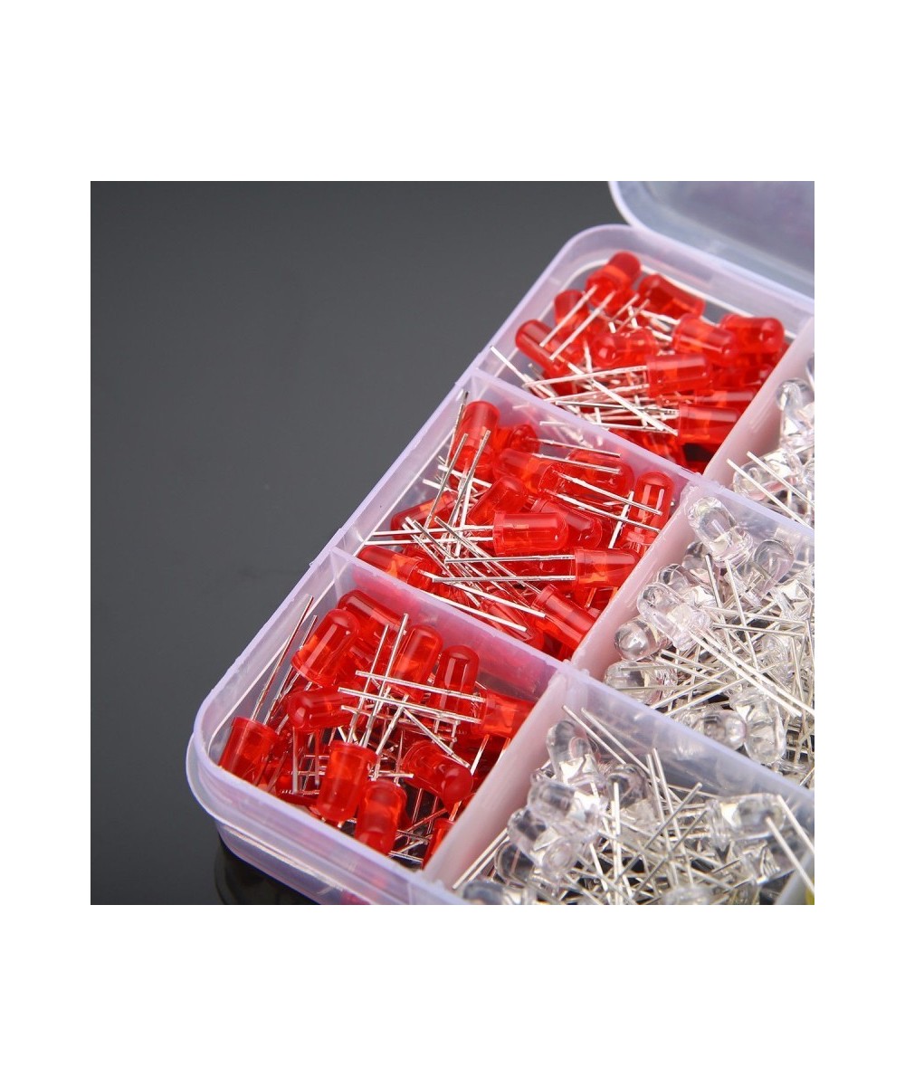 Caja de diodos LED 500 piezas 5mm