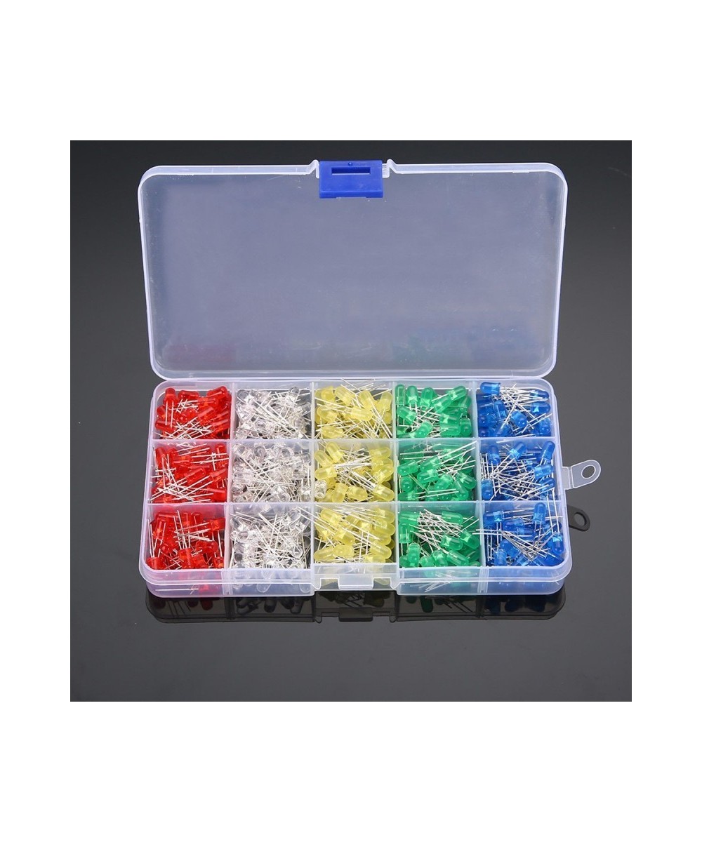 Caja de diodos LED 500 piezas 5mm