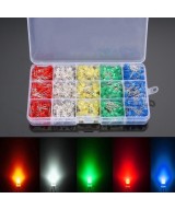 Caja de diodos LED 500 piezas 5mm