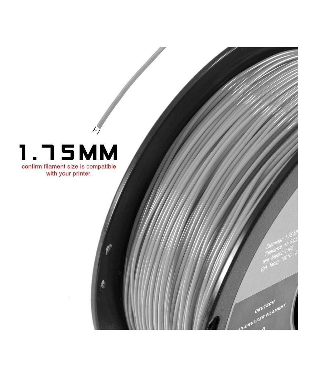 Filamento Flexible PETG Hatchbox 1.75mm 2.2 Lb