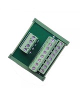 Distribuidor de Energia 2 en 8 para Riel DIN