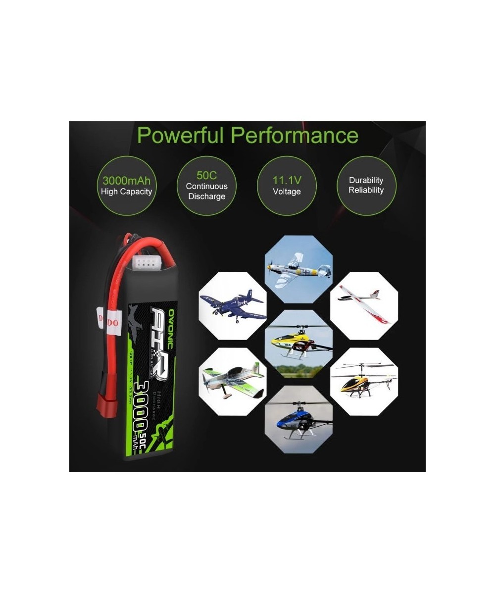 Bateria Tipo LiPo recargable 11.1V 35C/50C 3S OVONIC