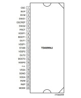 Amplificador de audio TDA8954J ZIP23