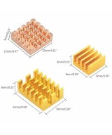 Disipadores de Calor para Raspberry Pi 4 (3 Unidades)