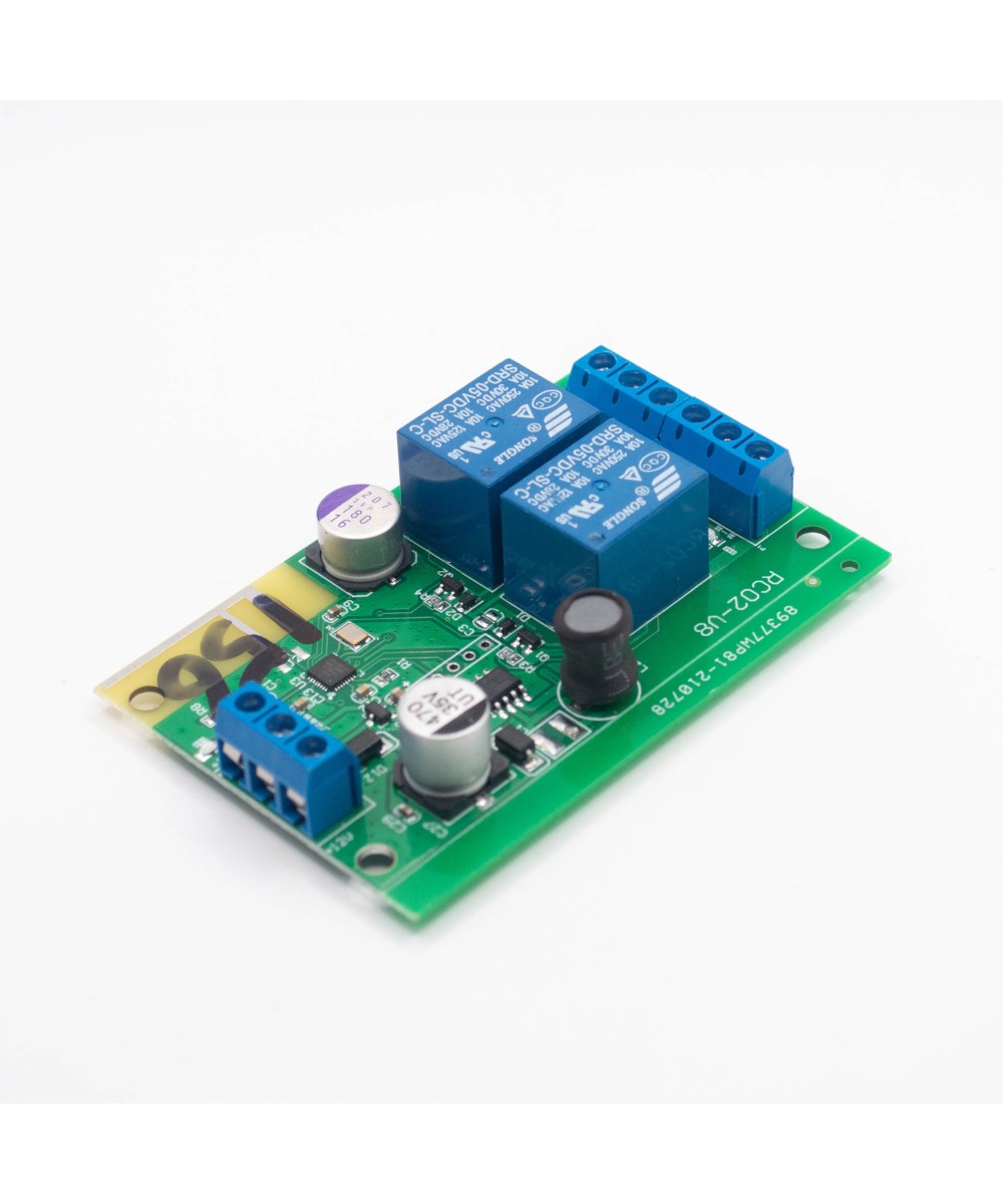 Módulo Relé Bluetooth 5.0 de 2 Canales 12V 10A