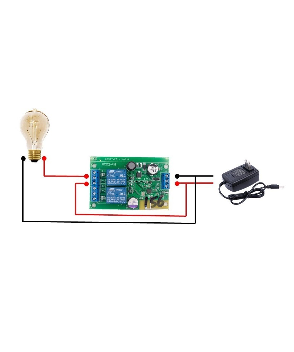 Módulo Relé Bluetooth 5.0 de 2 Canales 12V 10A