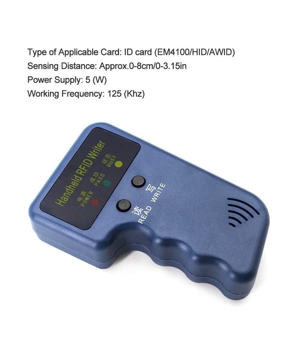 Duplicador Lector/Escritor de Tarjetas y Llaveros RFID 125Khz EM4100/HID/AWID
