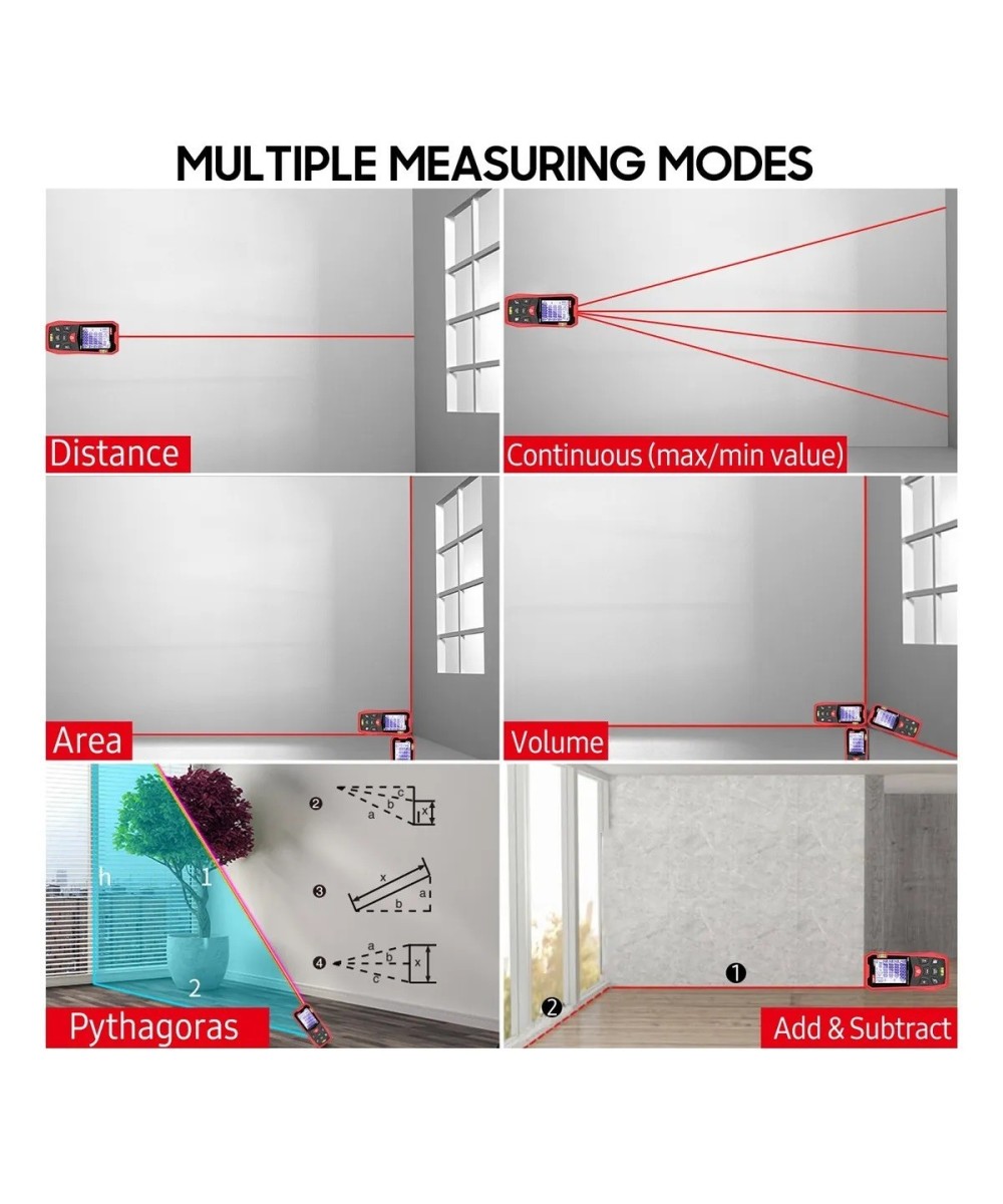 Metro Láser UNI-T LM50A 50 Metros