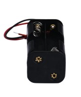 Contenedor de 4 Baterias AA Doble Lado