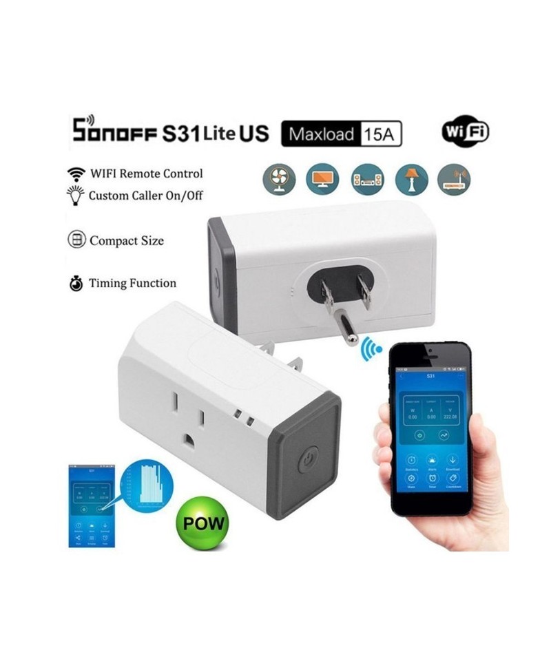 Tomacorriente Inteligente WIFI SONOFF S31