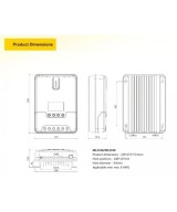 Controlador de Carga para Panel Solar 30A MPPT ML2430