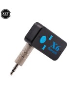 Adaptador Bluetooth Auxiliar 3.5mm X6 con Lector TF