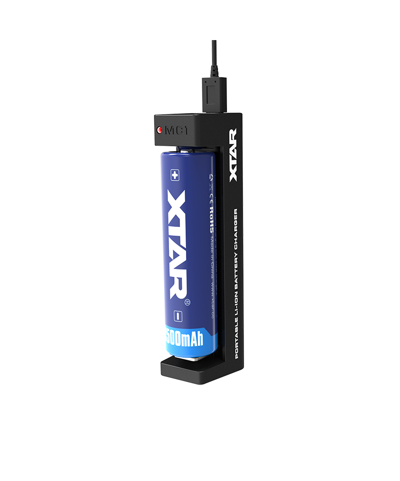 Cargador de Baterias Xtar MC-1 de 1 Espacio