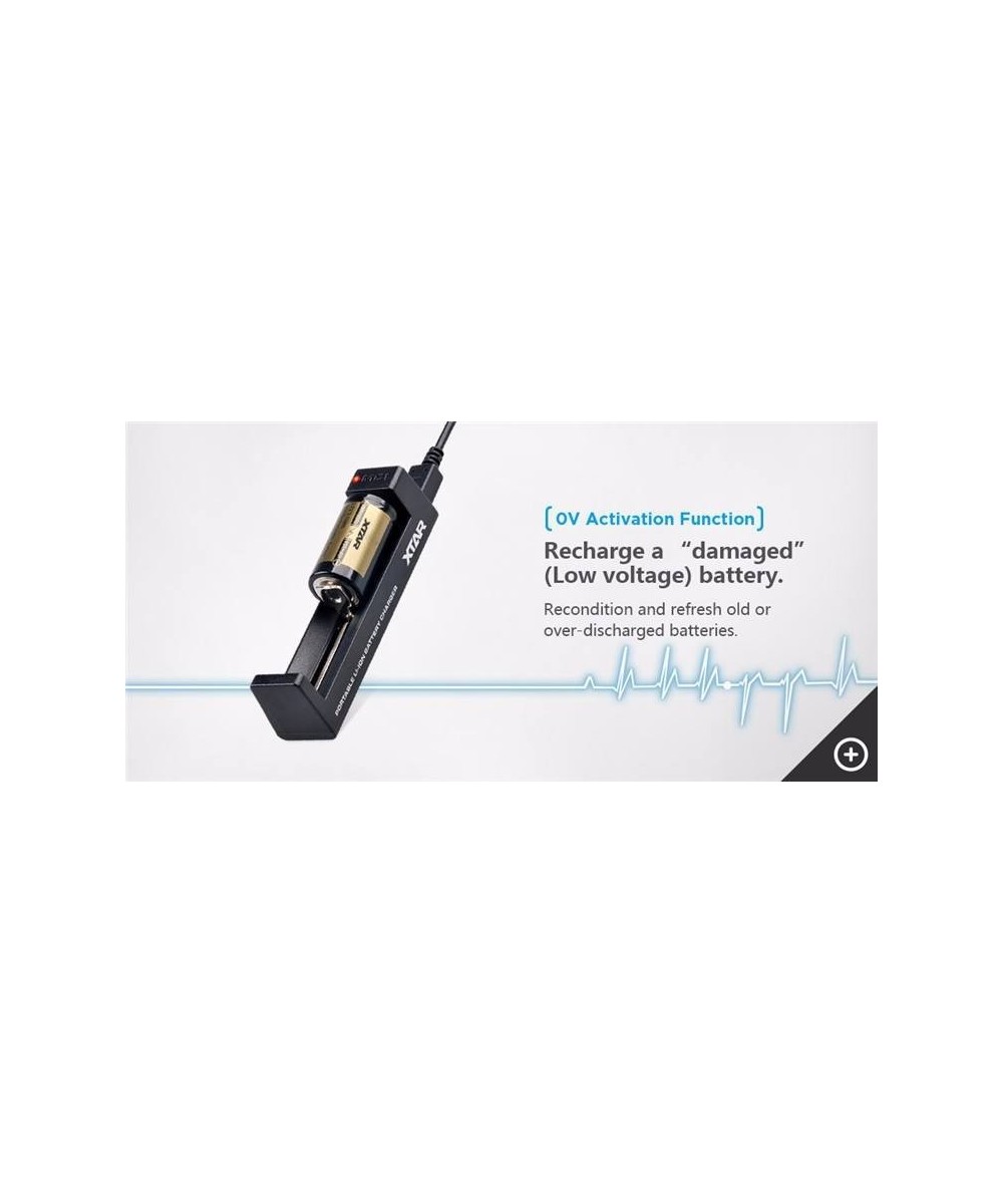 Cargador de Baterias Xtar MC-1 de 1 Espacio