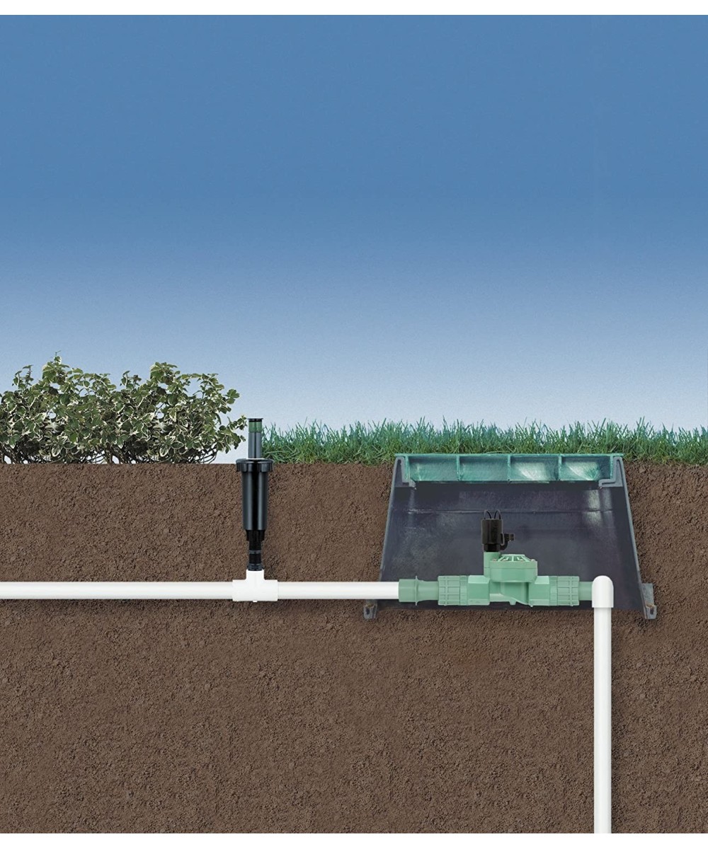 Valvula Electromagnetica Solenoide para Control de Flujo 3/4" PVC 12-24VDC NC