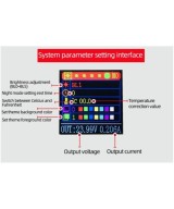 Regulador de voltaje y corriente con pantalla XY-S3580 0.6-36V 5A 80W