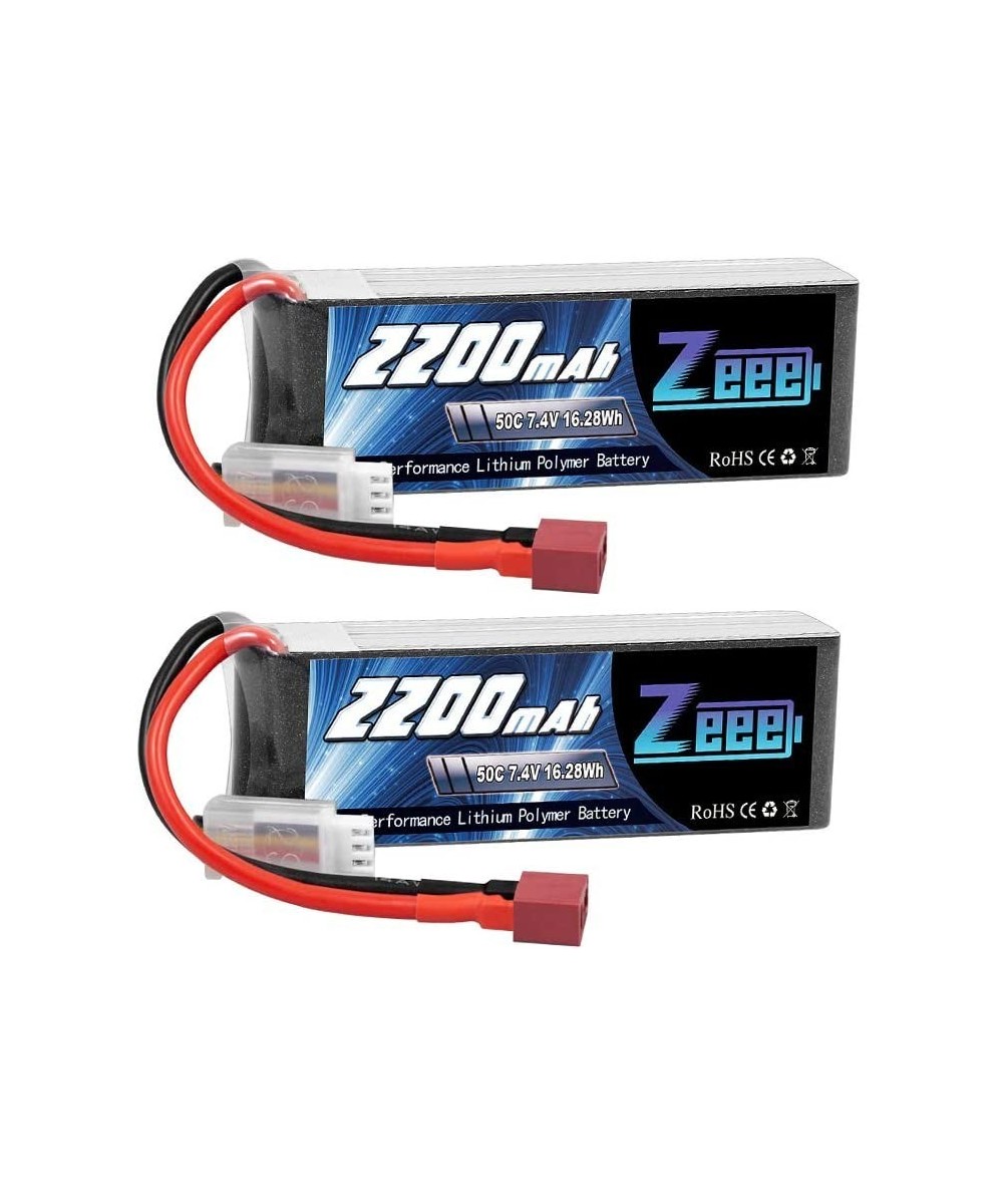 Bateria Tipo Lipo recargable Zeee 7.4V 2S 2200 MAH 50C