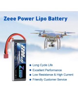 Bateria Tipo Lipo recargable Zeee 7.4V 2S 2200 MAH 50C