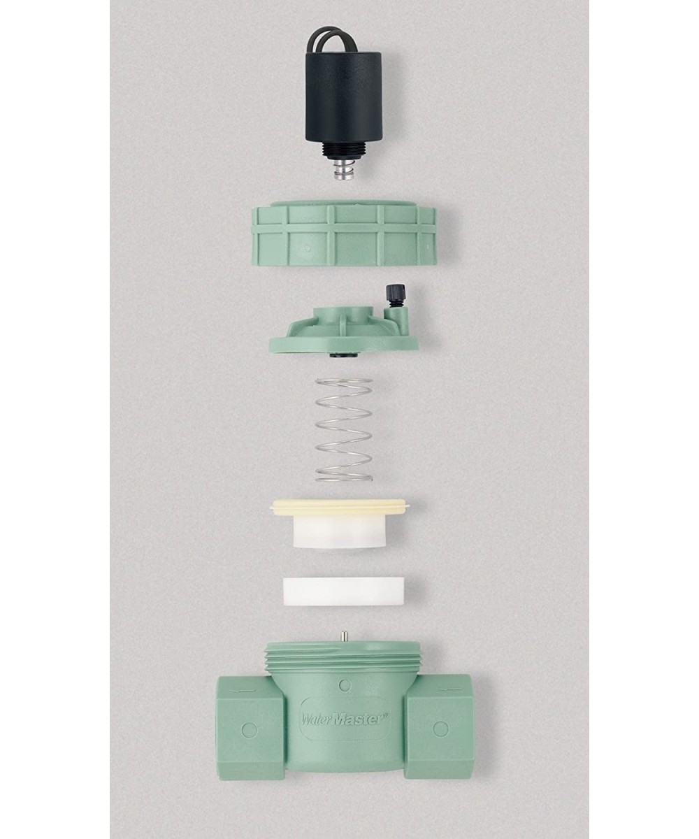 Valvula Electromagnetica Solenoide para Control de Flujo 1" PVC 18-24VDC